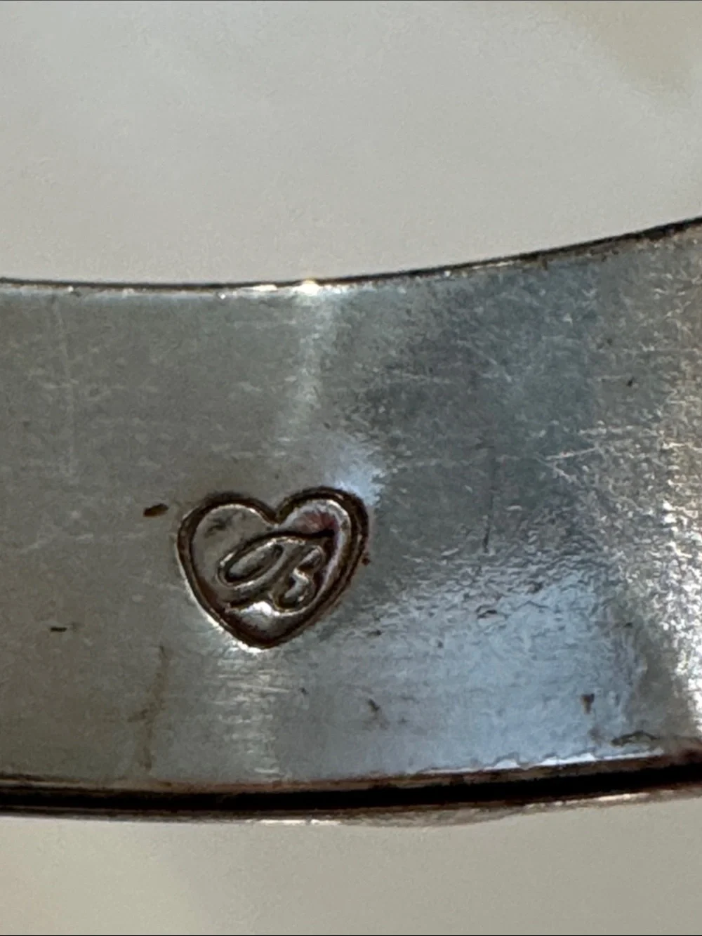 Brighton Two-Tone Heart Bracelet - Gold and Silver